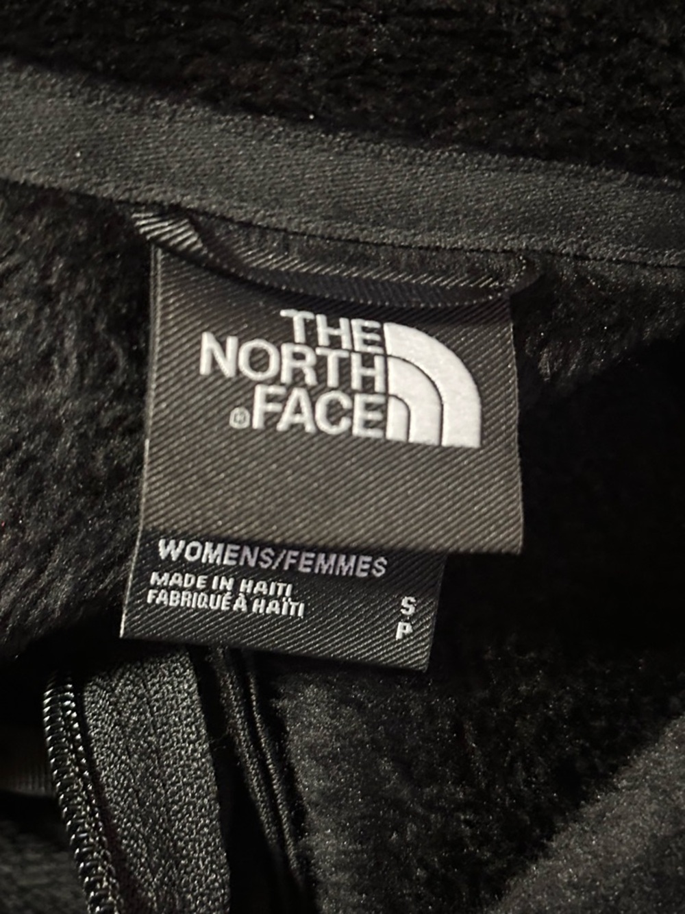 The North Face Osito Lux Long Sleeve Full-Zip Fleece Jacket NWOT Small - Picture 8 of 8